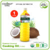 Coconut King’s Premium Organic Coconut Cooking Oil 1 Liter