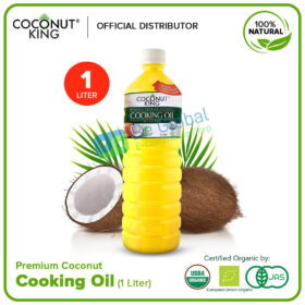 Coconut King’s Premium Organic Coconut Cooking Oil 1 Liter