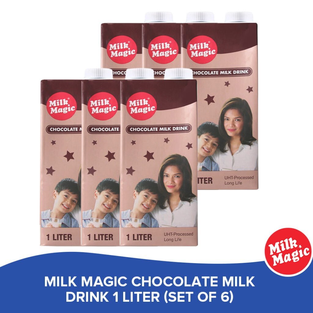 Milk Magic Chocolate Milk 1 Liter Set Of 6 Nutritious Healthy Flavored Drink Grocery Savers 8992