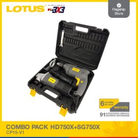 Lotus Combo Pack - HD750X impact drill and SG750X