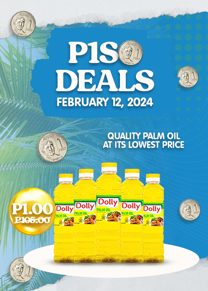 DOLLY PALM OIL PISO SALE (MOBILE)